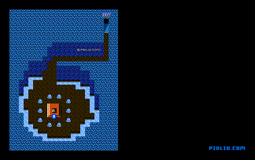 グルガン族の谷のマップ画像：1 ／ FF3攻略・ファイナルファンタジー3攻略