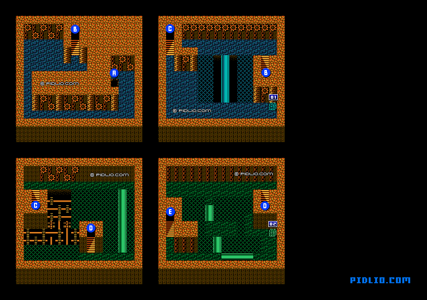 オーエンの塔のマップ画像：2 ／ FF3攻略・ファイナルファンタジー3攻略