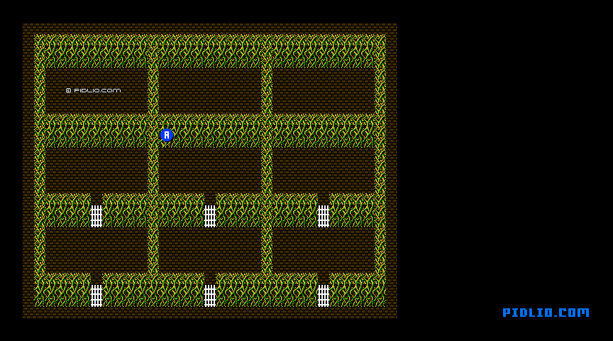 ハインの城のマップ画像：1 ／ FF3攻略・ファイナルファンタジー3攻略