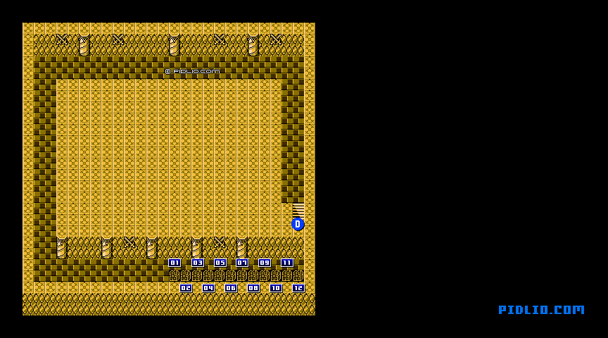 ゴールドルの館のマップ画像：2 ／ FF3攻略・ファイナルファンタジー3攻略