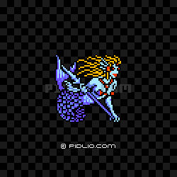 海の魔女（FC版）の画像：FF3の敵・モンスター図鑑 ／ FF3攻略
