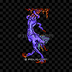 ヒュドラ(FC版)の画像:FF3の敵・モンスター図鑑 / FF3攻略