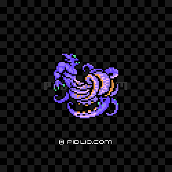 クラーケン（FC版）の画像：FF3の敵・モンスター図鑑 ／ FF3攻略