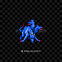 ケルベロス（FC版）の画像：FF3の敵・モンスター図鑑 ／ FF3攻略