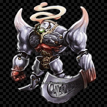 鉄巨人(FC版)の画像:FF3の敵・モンスター図鑑 / FF3攻略