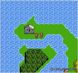 ネプト神殿の場所：画像 ／ FF3攻略