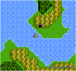 ドワーフの洞窟の場所:画像 / FF3攻略