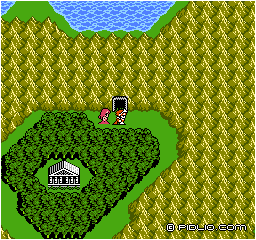 水の洞窟の場所：画像 ／ FF3攻略