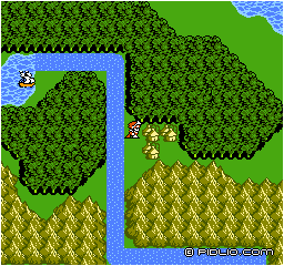 レプリトの村の場所:画像 / FF3攻略
