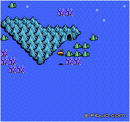 海底洞窟の場所:画像 / FF3攻略