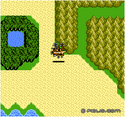 暗黒の洞窟の場所：画像 ／ FF3攻略