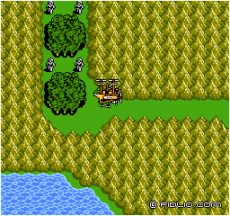 闇の石像の場所:画像 / FF3攻略