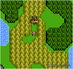 バハムートの洞窟の場所:画像 / FF3攻略