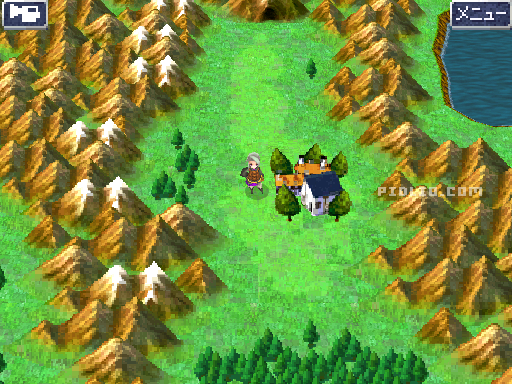 ウルの村へ：画像 ／ リメイク版FF3攻略