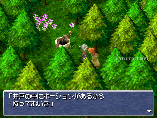 井戸にもアイテムが：画像 ／ リメイク版FF3攻略