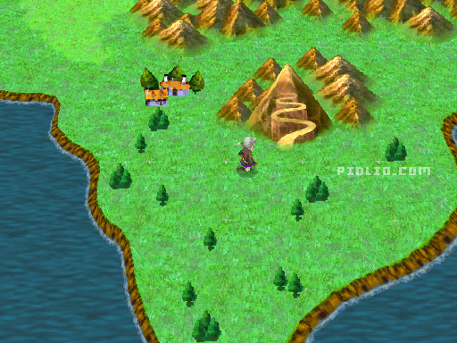 ドラゴンの住む山へ:画像 / リメイク版FF3攻略