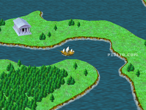 船で海へ:画像 / リメイク版FF3攻略
