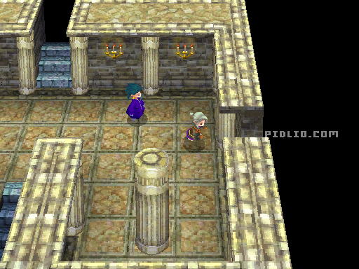 隠し通路1：画像 ／ リメイク版FF3攻略