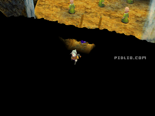 隠し通路：画像 ／ リメイク版FF3攻略
