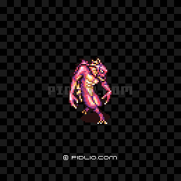 デザートサハギン(GBA版)の画像:FF4モンスター別攻略 / FF4攻略