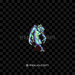 サハギン(GBA版)の画像:FF4モンスター別攻略 / FF4攻略