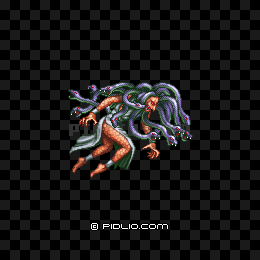 メデューサ(PSP版)の画像:FF4モンスター別攻略 / FF4攻略