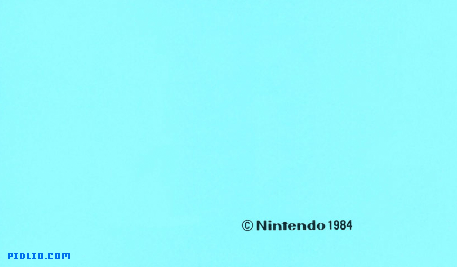 アイスクライマー 説明書 裏表紙(画像):アイスクライマー攻略