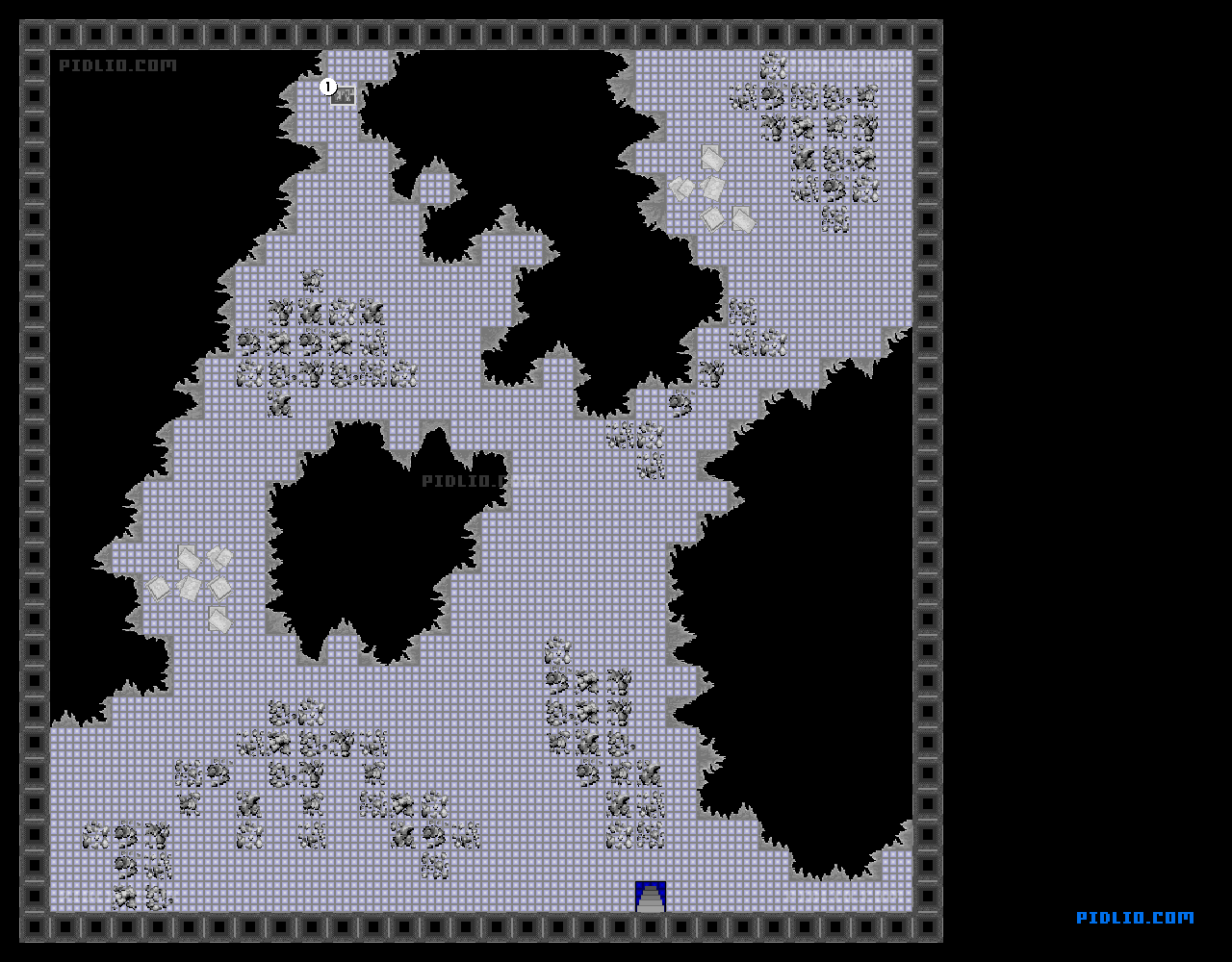 病院5Fのマップ画像 ／ ラストハルマゲドン攻略