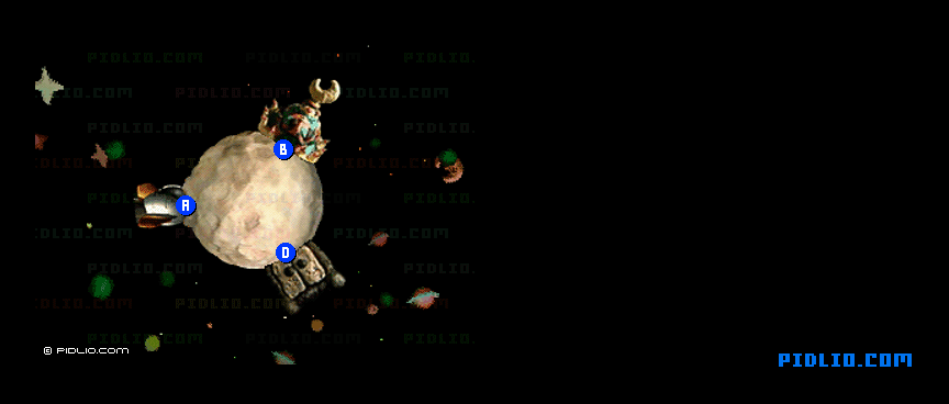 MOON：月世界のマップ画像2 ／ ラブデリック moon 攻略