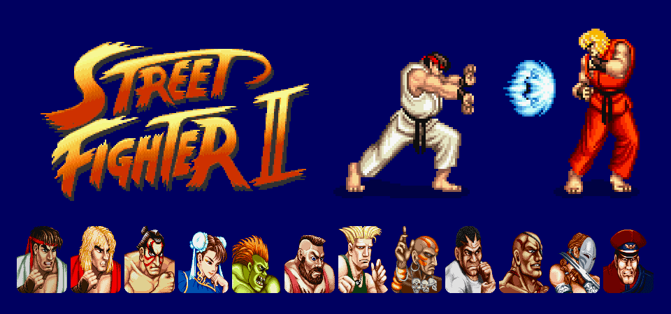ストリートファイター2攻略 / Street Fighter II攻略:メインイメージ