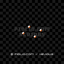 ブラグスパリオ（BRAG SPARIO）の画像：敵キャラクター図鑑 - FC版ゼビウス攻略 ─ pidlio.com