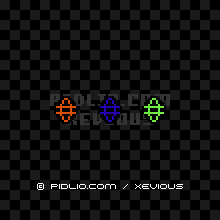 ブラグザ（BRAGZA）の画像：敵キャラクター図鑑 - FC版ゼビウス攻略 ─ pidlio.com