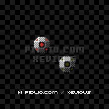 デロータ（DEROTA）の画像：敵キャラクター図鑑 - FC版ゼビウス攻略 ─ pidlio.com