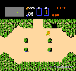 お金を貯めて店へ：画像 ／ ゼルダの伝説1攻略