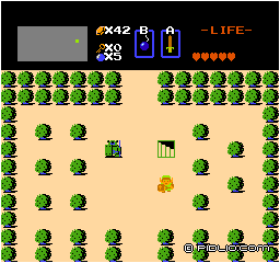 ルピーを貰える場所【5】:画像 / ゼルダの伝説1攻略