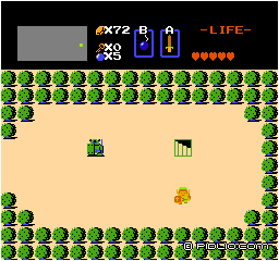 ルピーを貰える場所【7】:画像 / ゼルダの伝説1攻略