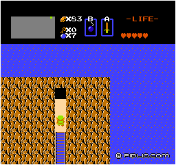 手紙をくれる老人の洞窟:画像 / ゼルダの伝説1攻略