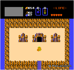 ルピーを貰える場所【1】:画像 / ゼルダの伝説1攻略