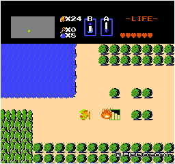ルピーを貰える場所【9】:画像 / ゼルダの伝説1攻略