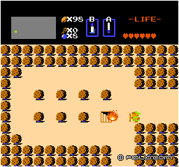 ルピーを貰える場所【8】:画像 / ゼルダの伝説1攻略
