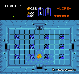 迷宮の出入り口:画像 / ゼルダの伝説1攻略