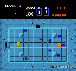 コンパスを入手する:画像 / ゼルダの伝説1攻略