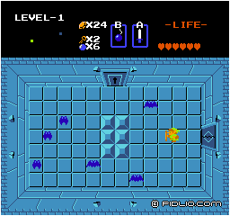 閉じ込められる:画像 / ゼルダの伝説1攻略