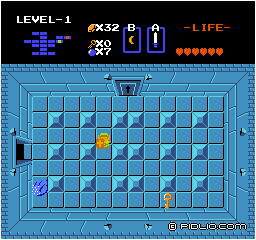 カギを入手する:画像 / ゼルダの伝説1攻略