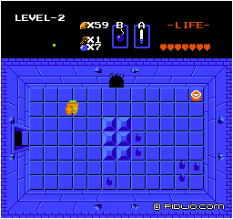 コンパスを入手する:画像 / ゼルダの伝説1攻略