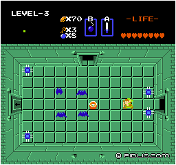 コンパスを入手する:画像 / ゼルダの伝説1攻略