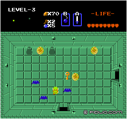カギを入手する:画像 / ゼルダの伝説1攻略