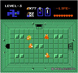 敵をすべて倒す:画像 / ゼルダの伝説1攻略