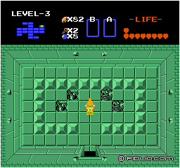 トライフォースのかけらを入手する:画像 / ゼルダの伝説1攻略