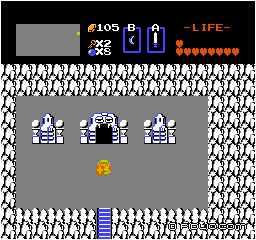 建物に入る:画像 / ゼルダの伝説1攻略